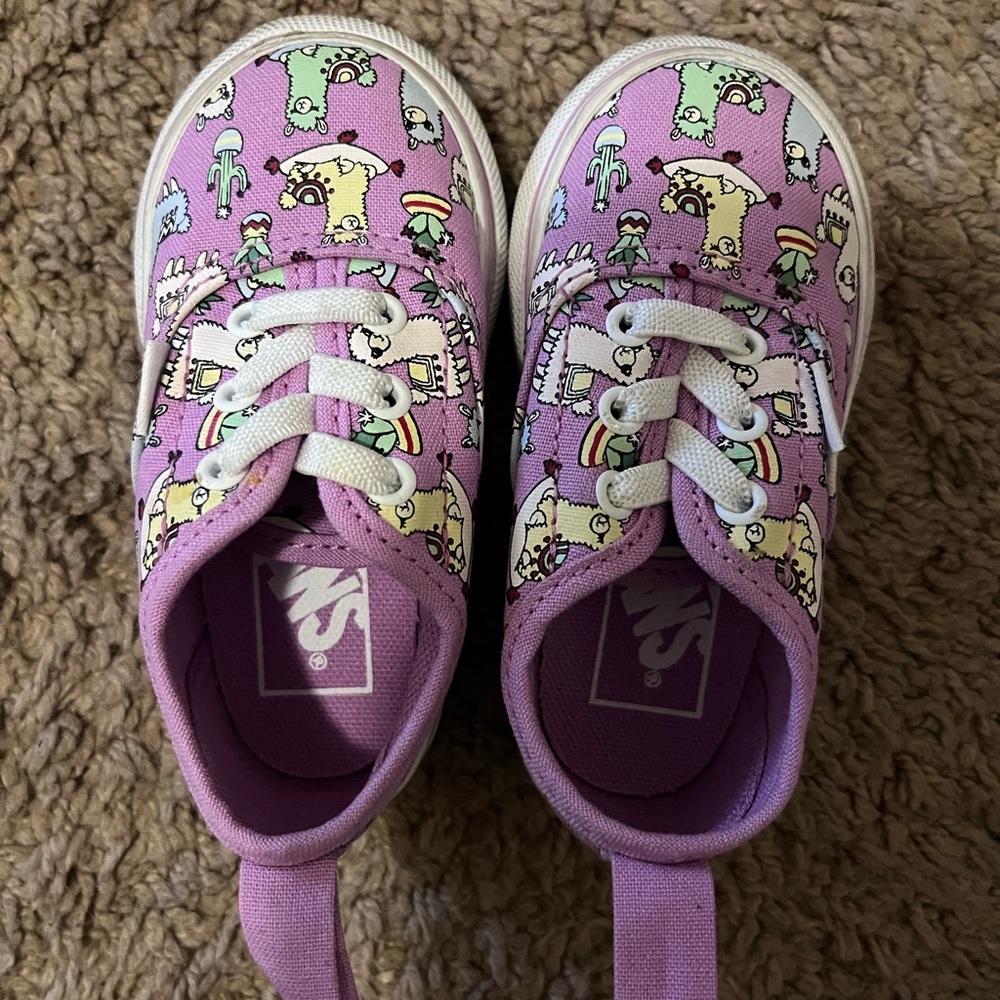 Baby girl Vans size 4.5